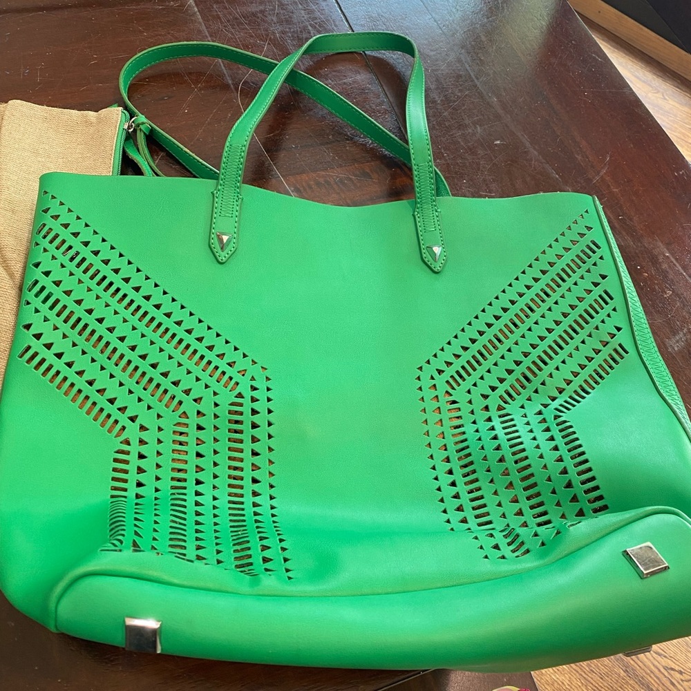 Stella and dot green tote. Never used